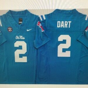 Jaxson Dart Blue Stitched Jersey❤️